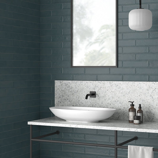 Navajo Pacifico Matt Porcelain Brick Tile 75x300mm