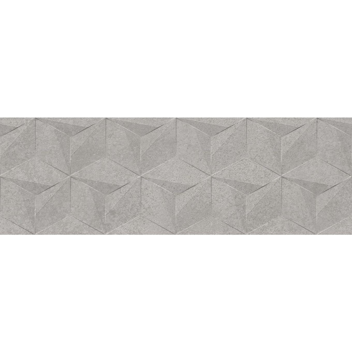 Ceppri Grey Decor Matt Ceramic Tile 400x1200mm