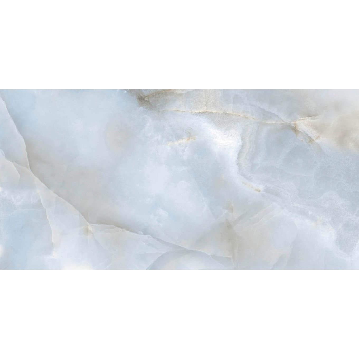 Osaka Pearl Super Polished Porcelain Onyx Tile 600x1200mm (PRICE PER SQ/M)