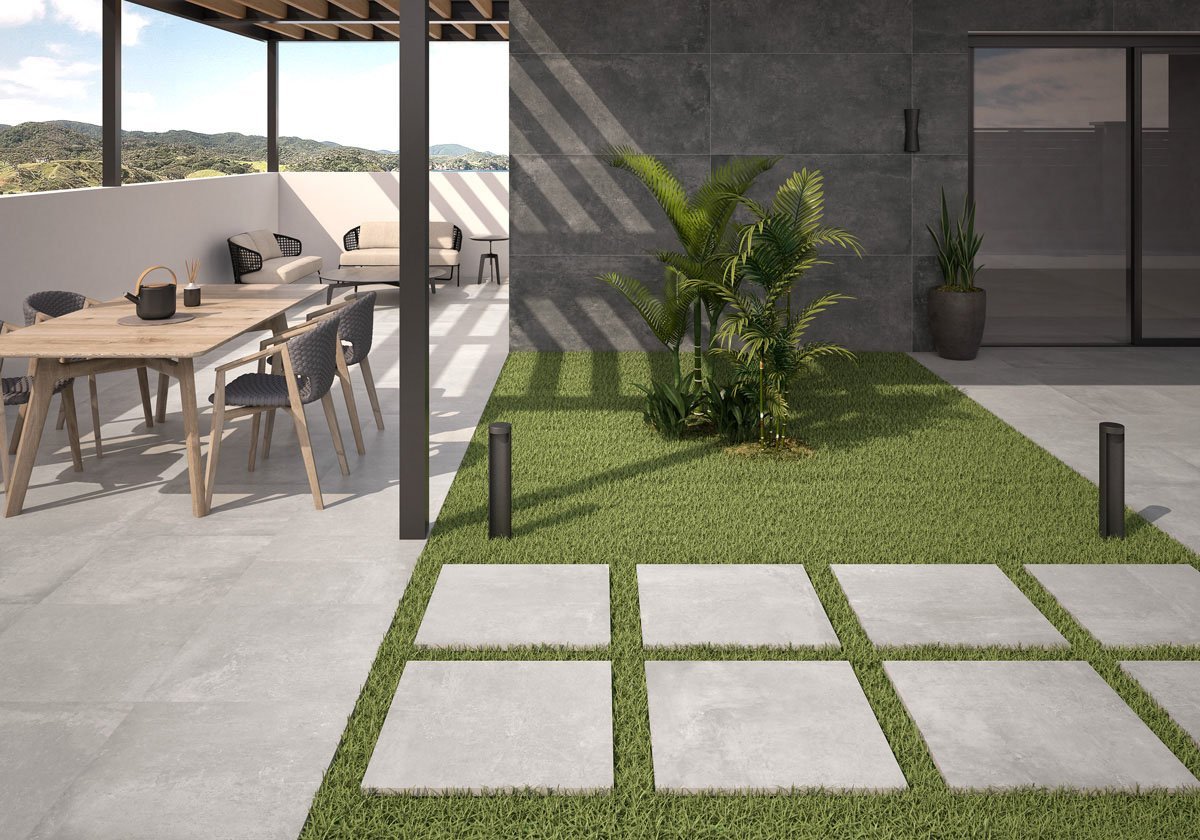 Gandi Concrete Marengo Matt Porcelain Tile 600x1200mm