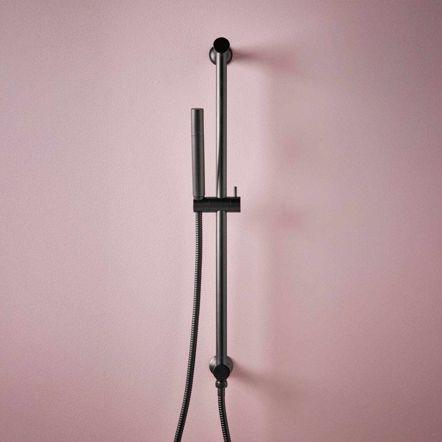 Riser Rail & Handset Including Hose Matte Black