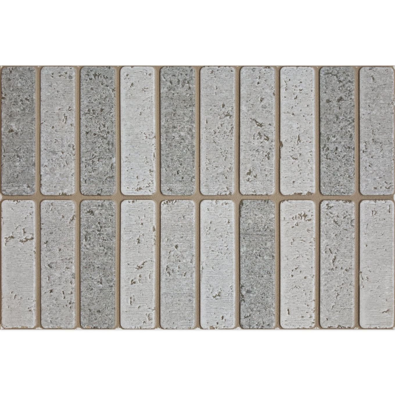 Teide Grey Matt Porcelain Stone Tile 600x400mm