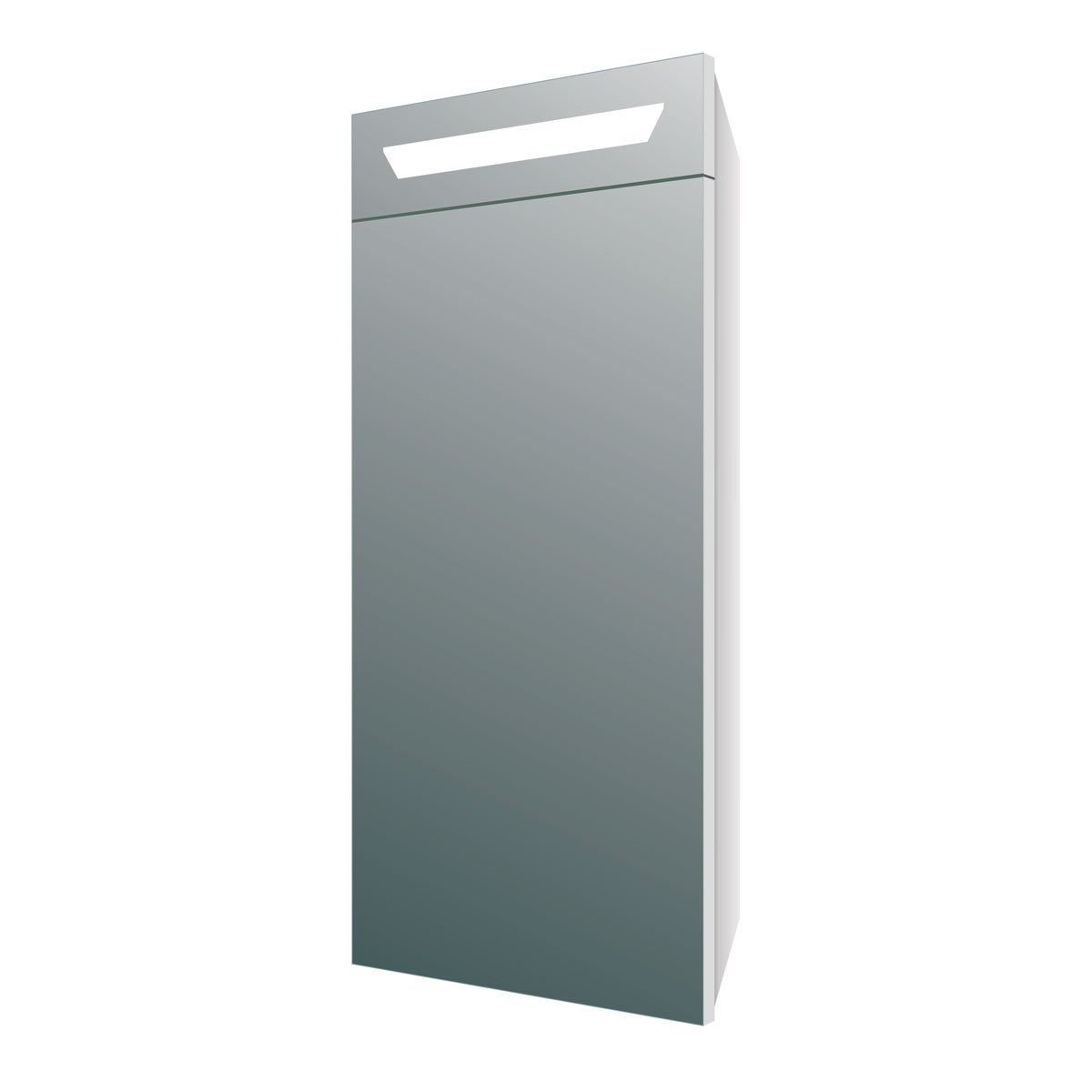 Ashburn Corner LED Mirrored Wall Cabinet
