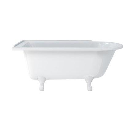 Hampton 150cm Left Handed Showering Bath with Standard Feet