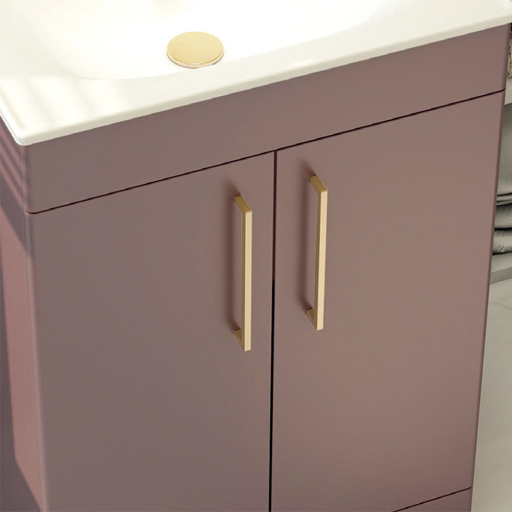 Brushed brass handle to suit Croma furniture (1 piece)