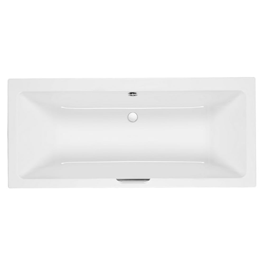 Carron Integra Carronite Acrylic Single Grip Double Ended Bath - 1700x750mm