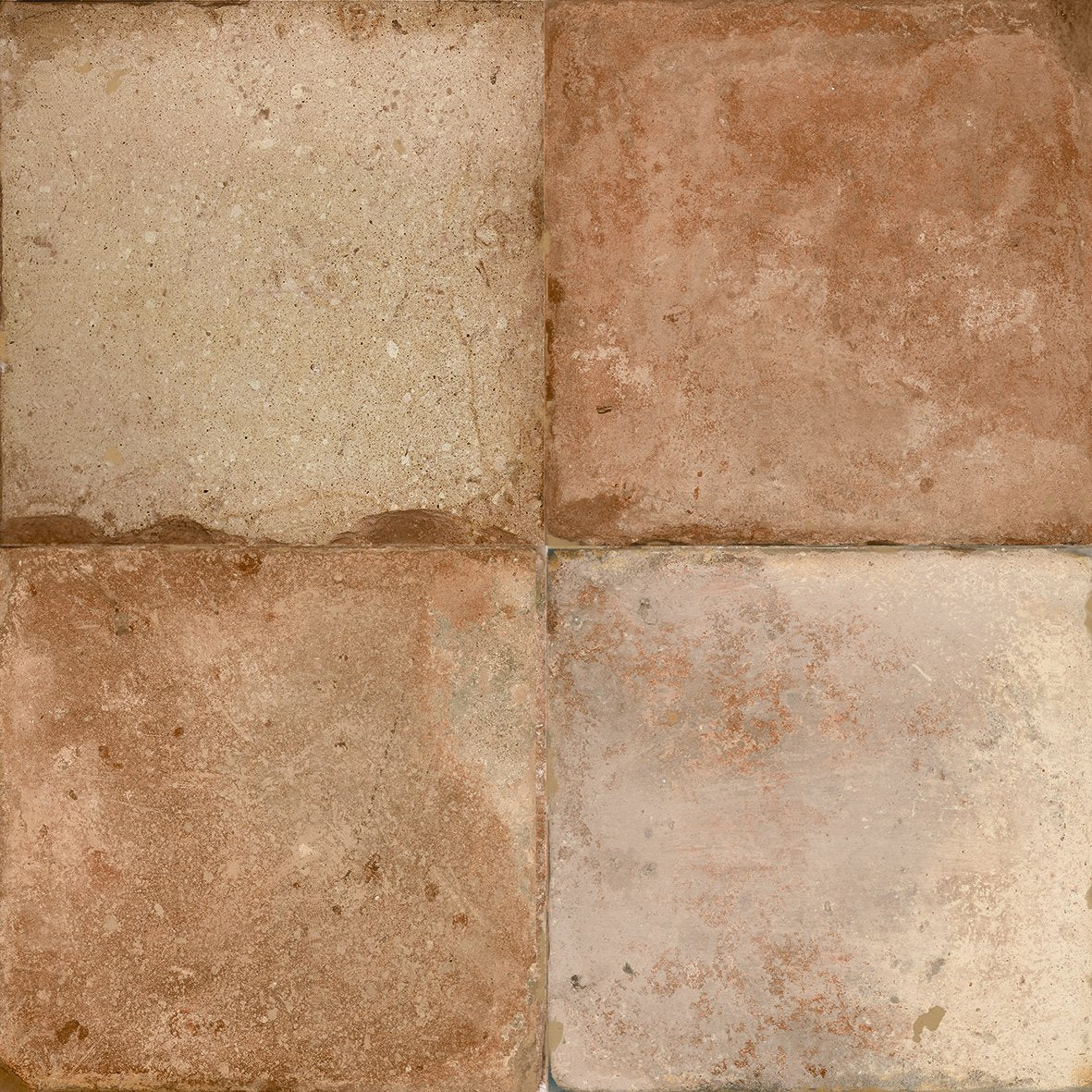 Attica Brown Matt Ceramic Terracotta Tile 450x450mm