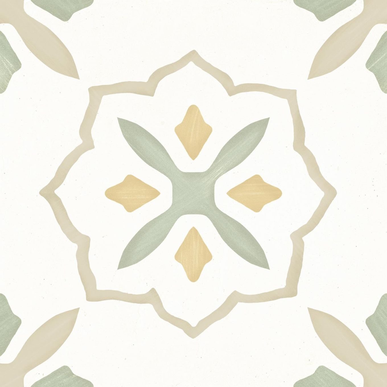 Lira Taupe Cross Matt Porcelain Tile 223x223mm
