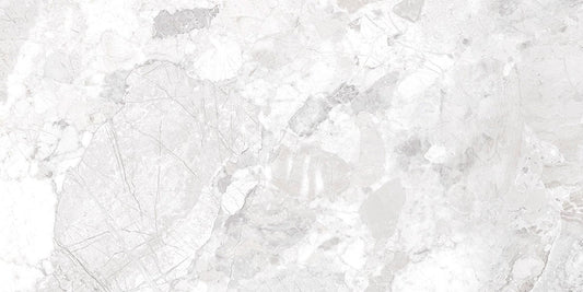 Delilah Cloud Gloss Porcelain Tile 600x1200mm