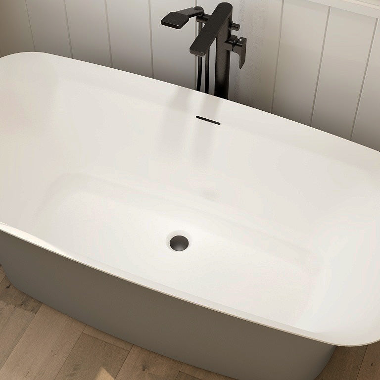 Matt Black waste dome upgrade for freestanding baths IM528, IM616, PB106SLIM, PB1015, PB1017A, PB1017B