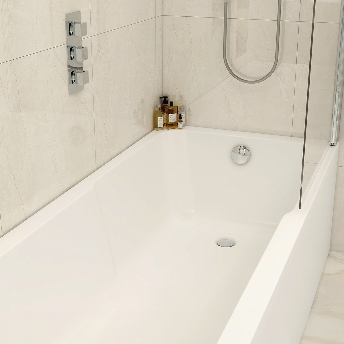 Imex Cast Quadro keyhole bath (inc. leg pack)