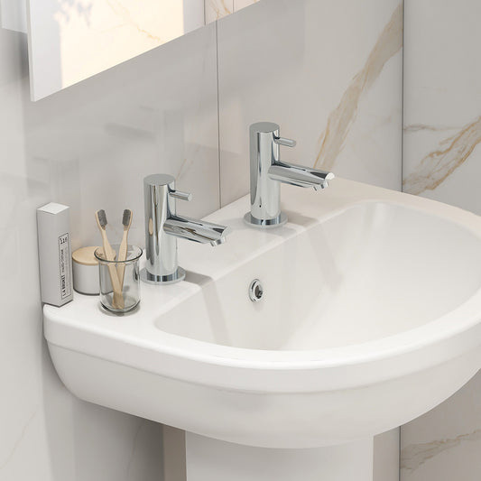 ivo basin pillar taps (pair)