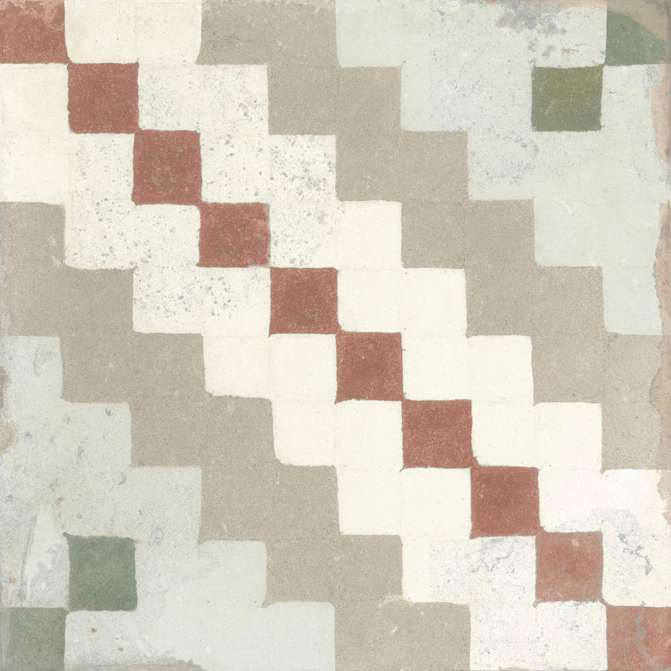 Machu Ruzafa Matt Porcelain Patterned Tile 223x223mm