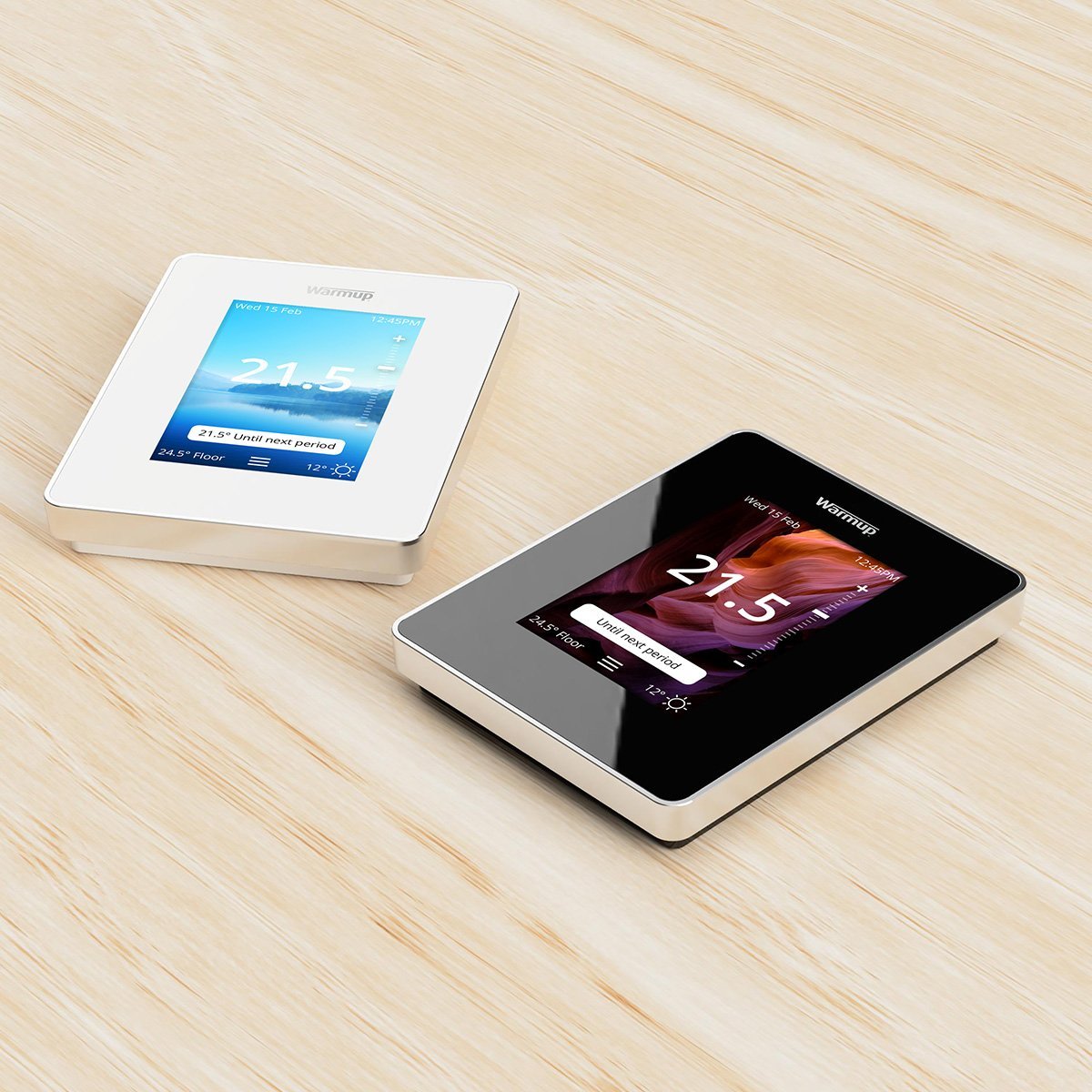 Warmup 6iE Wi-Fi Thermostat Onyx Black