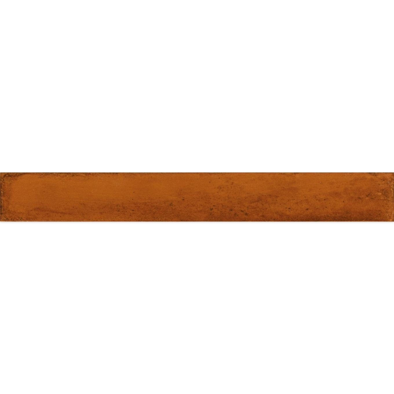 Capri Orange Gloss Ceramic Brick Tile 400x50mm