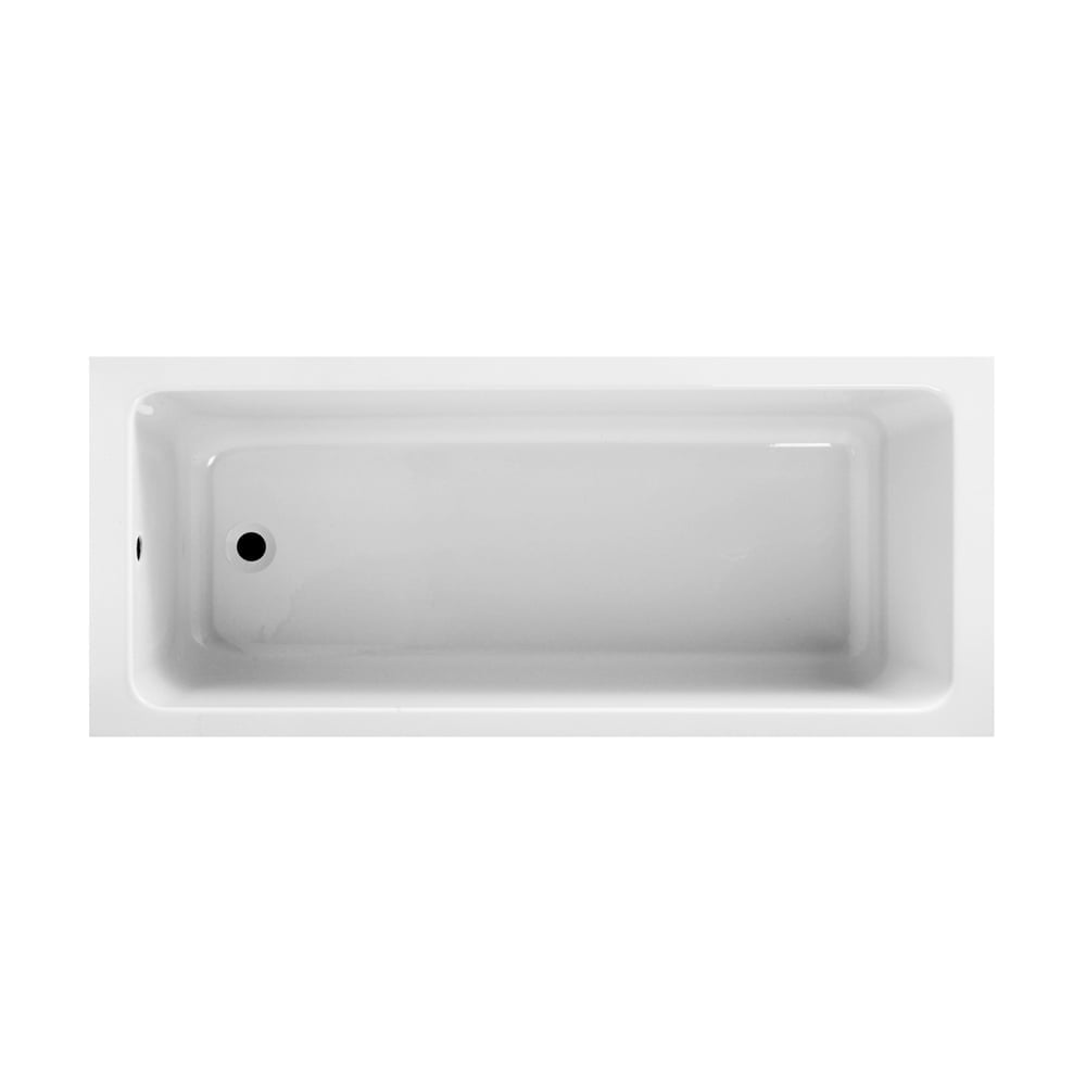 Guana Single Ended Super Strong Reinforced Acrylic Bath 1800x800mm