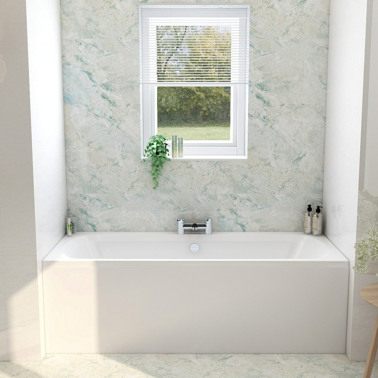 Imex Premiercast Multi layer Reinforced Ronda 1700×700 Double Ended Bath