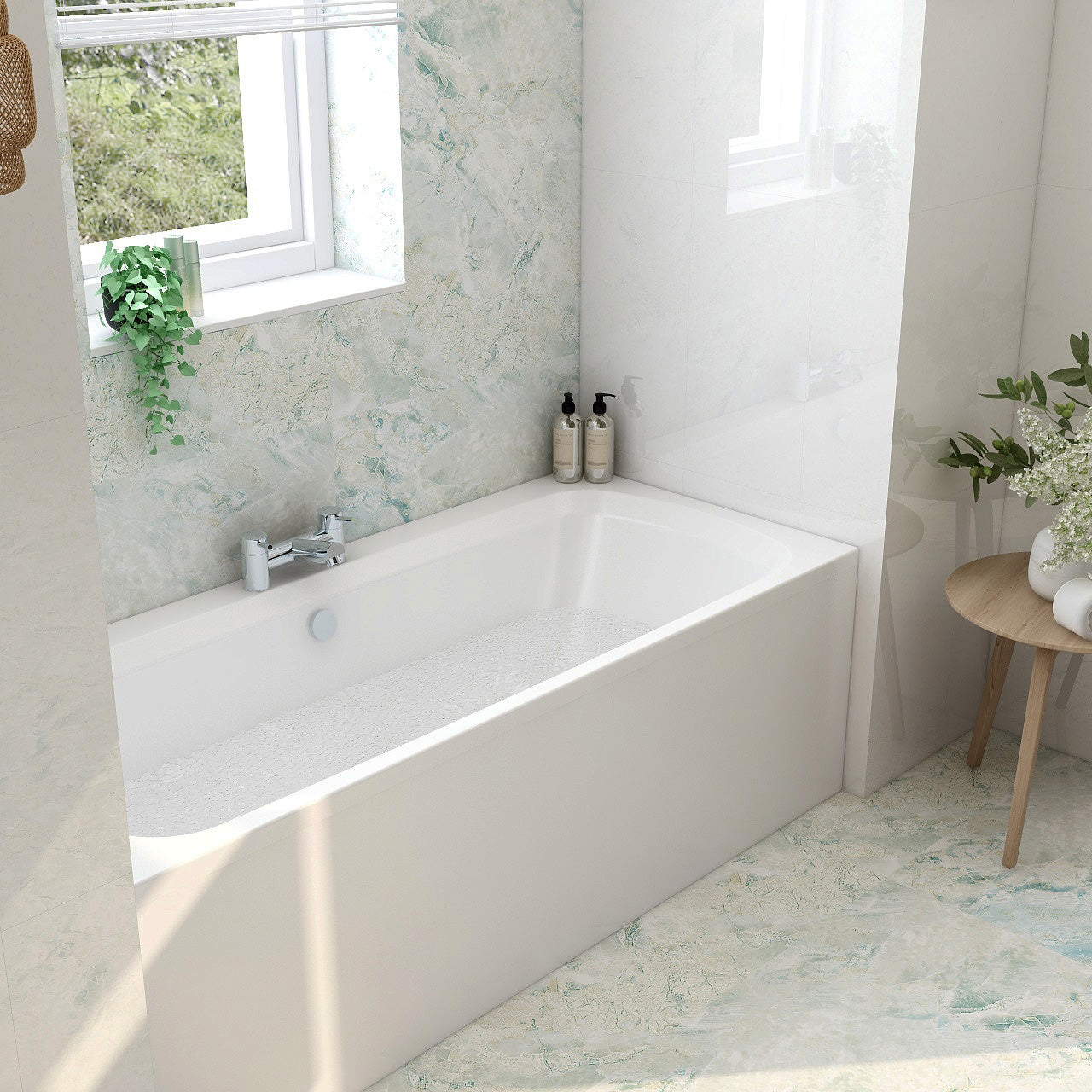 Imex Premiercast Multi layer Reinforced Ronda 1700×750 Double Ended Bath