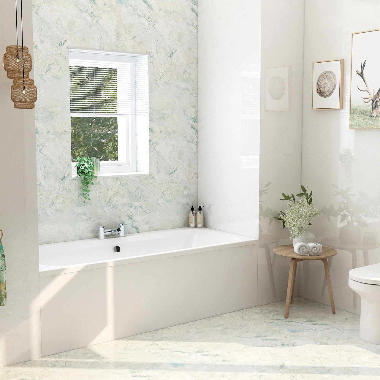 Imex Cast Reinforced Ronda 1800×800 Double Ended Bath