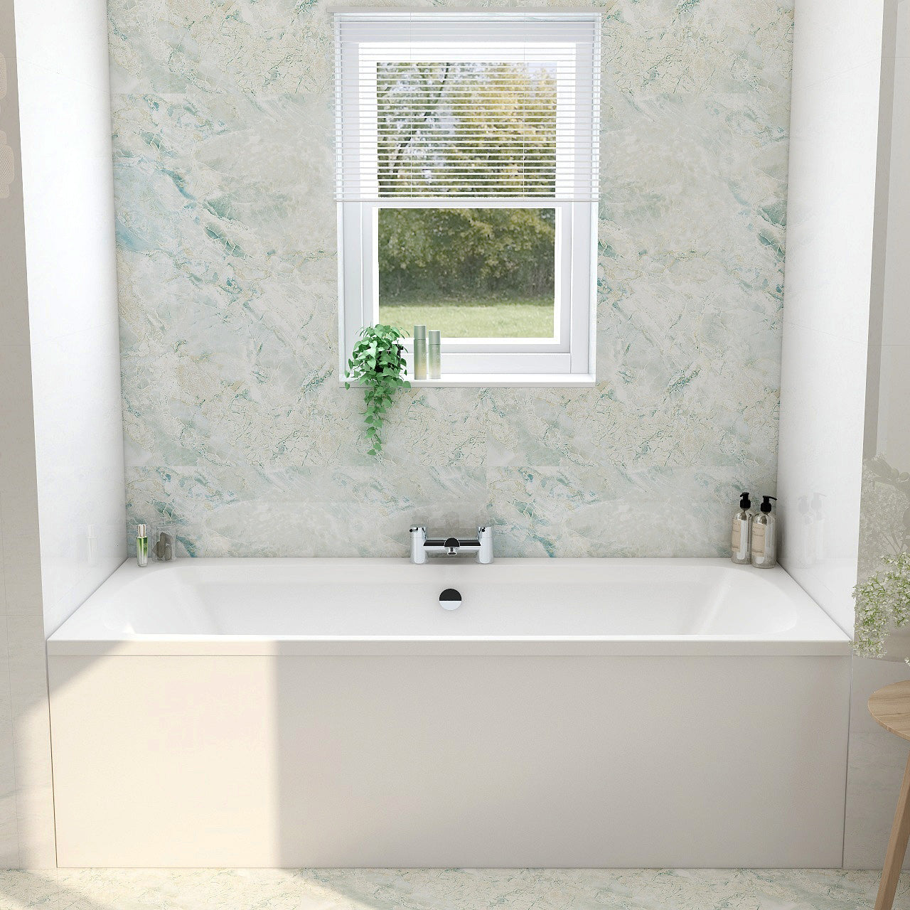 Imex Cast Reinforced Ronda 1800×800 Double Ended Bath