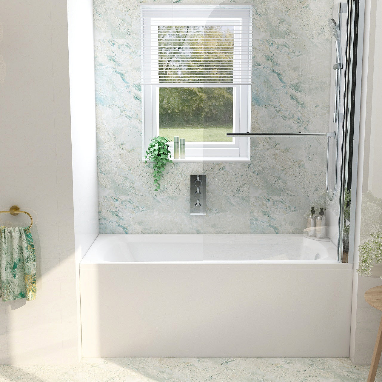 Imex Premiercast Multi layer Reinforced Ronda 1500×700 Single Ended Bath