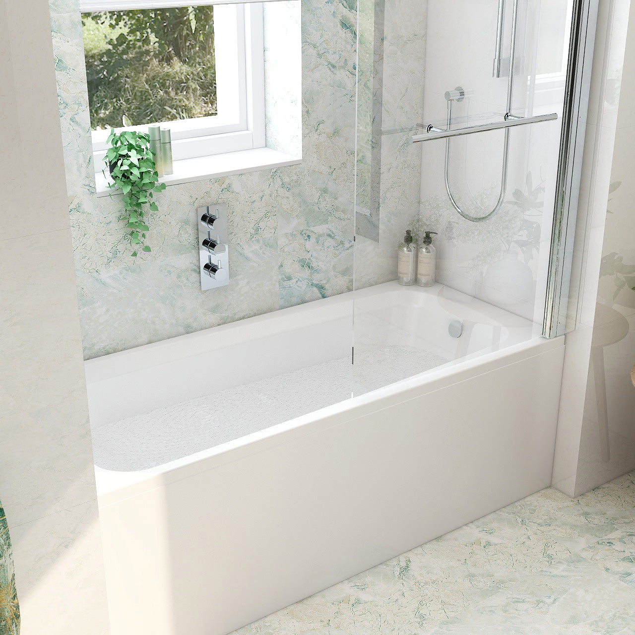 Imex Premiercast Multi layer Reinforced Ronda 1600×700 Single Ended Bath