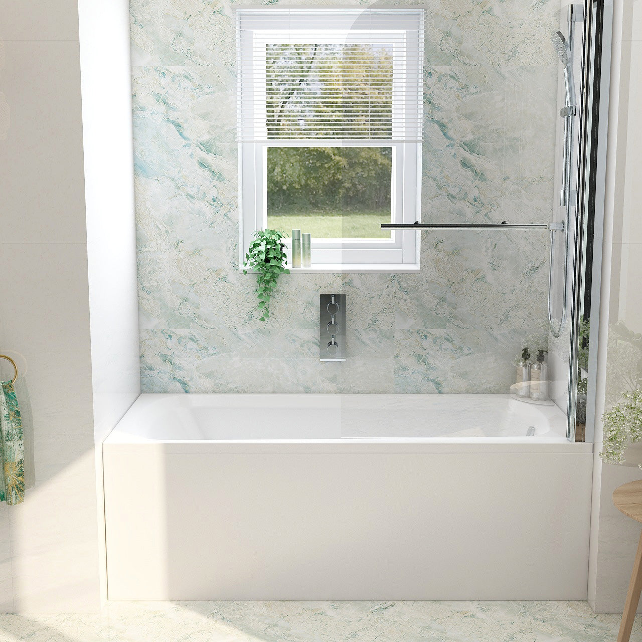 Imex Cast Reinforced Ronda 1600×700 Single Ended Bath
