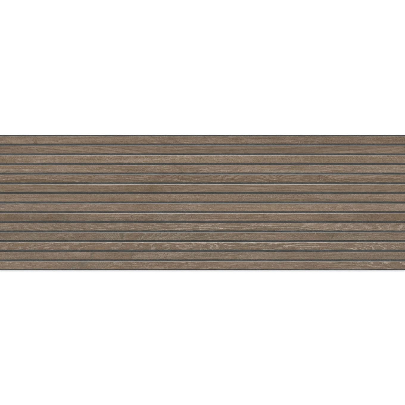 Madera Decor Roble Matt Ceramic Slatted Wood Tile 1200x400mm