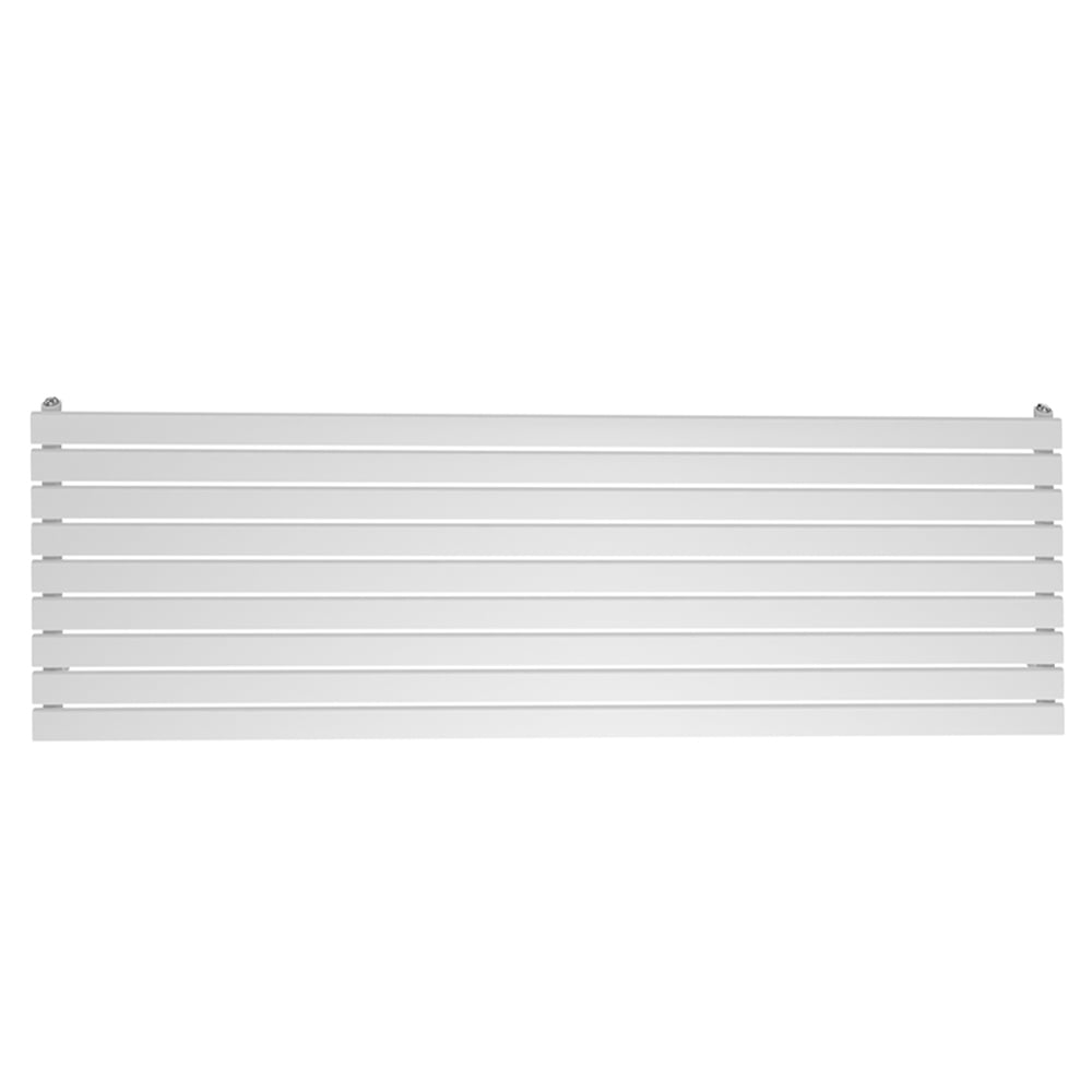 Perth White Single Horizontal Flat Panel Radiator 610x1600mm