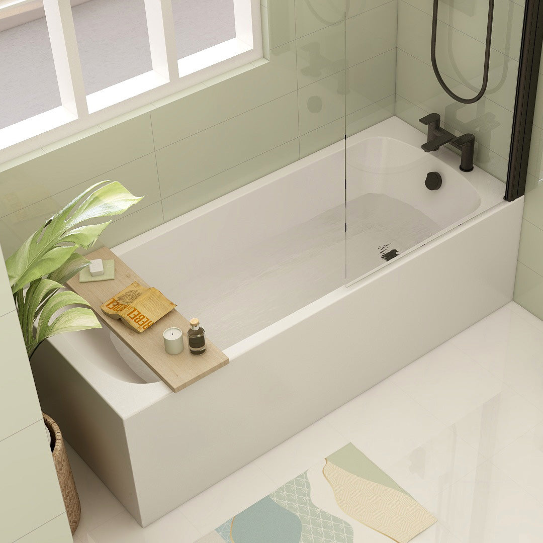Imex Cast Reinforced Croma 1675×700 Single Ended Bath