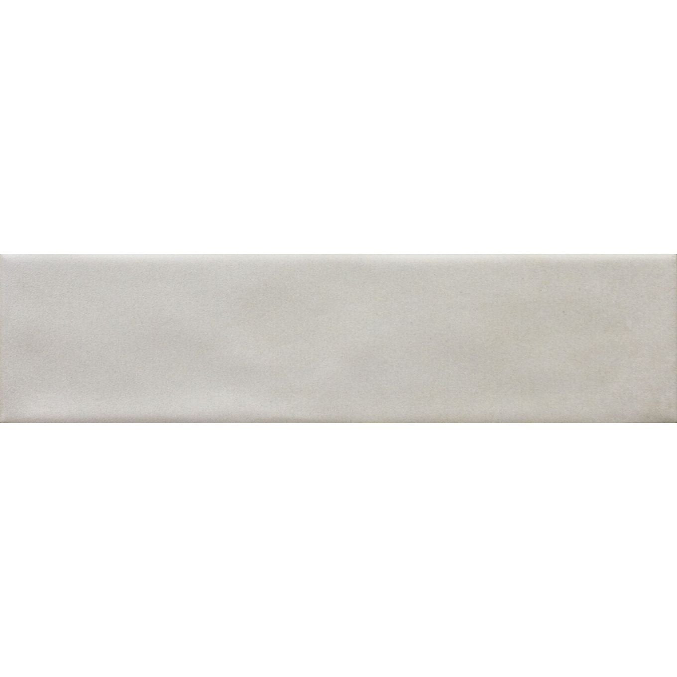 Alora Blanco Matt Ceramic Brick Tile 75x300mm