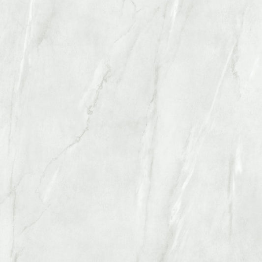 Preston White Polished Stone Porcelain Tile 1000x1000mm