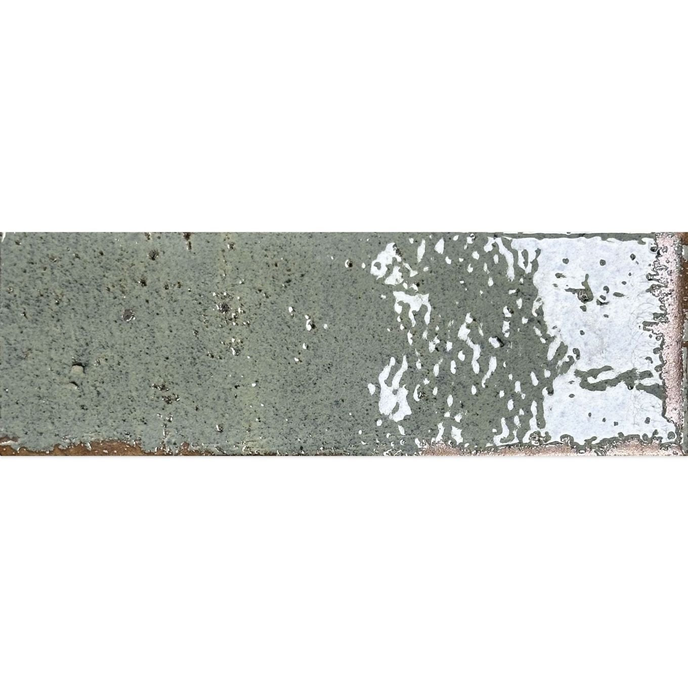 Monza Turquesa Blue Glossy Porcelain Brick Tile 65x200mm