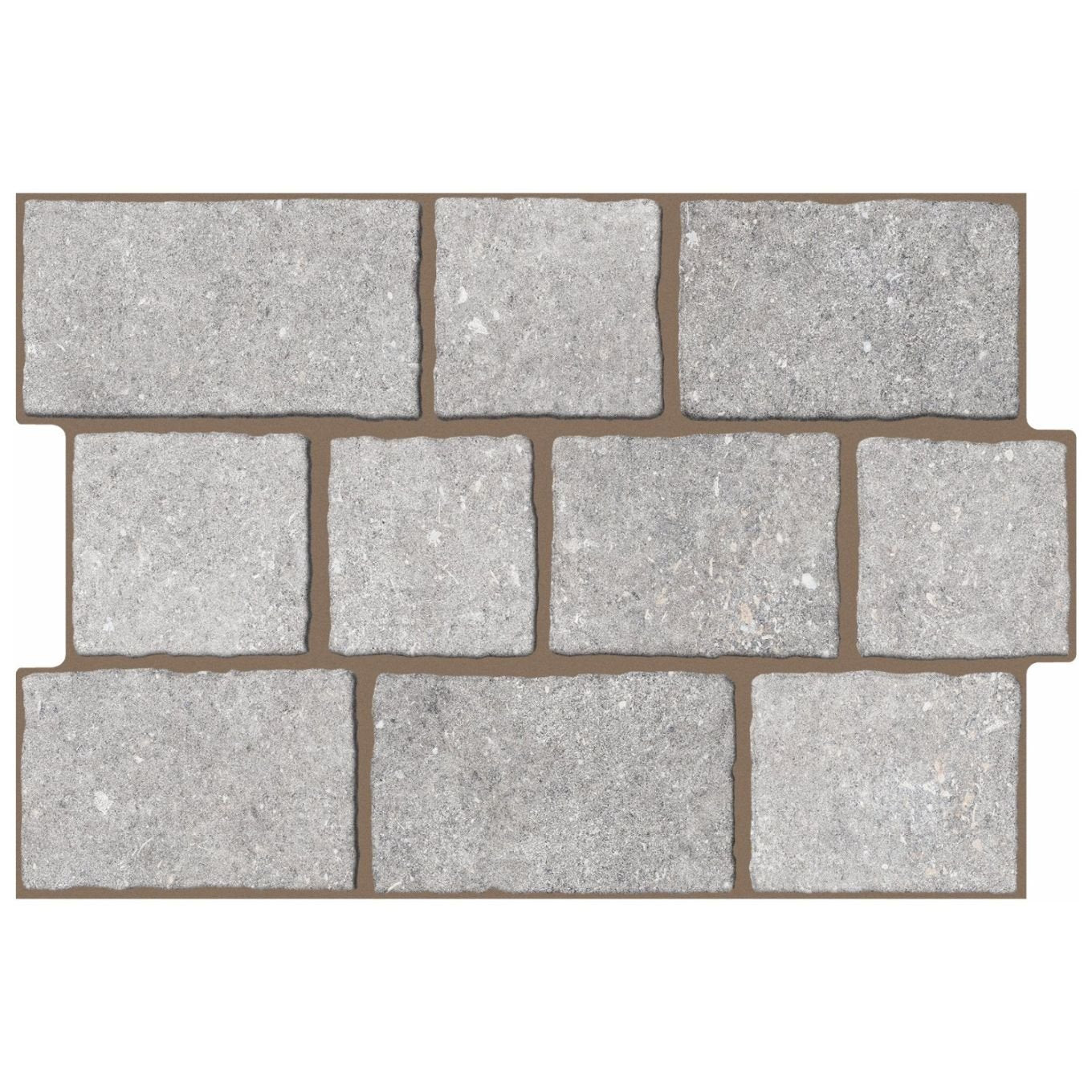 Casanova Piedra Matt Porcelain Cobble Stone Tile 600x400mm
