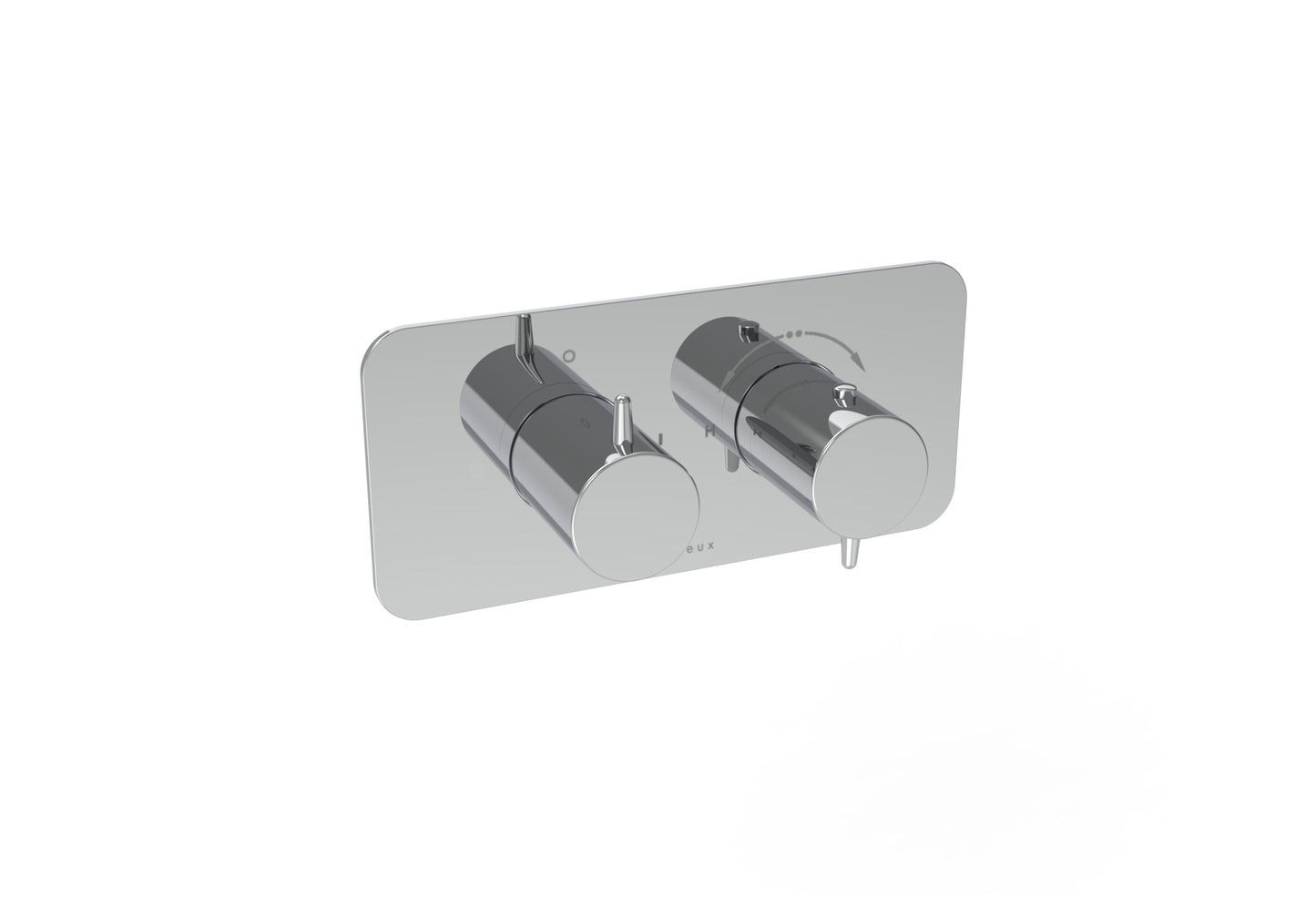 EDEN 1 way handles & plate finish kit in landscape (for ED019L)