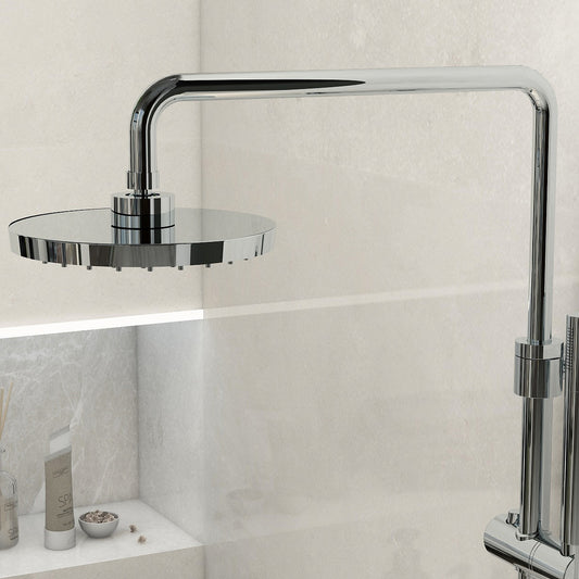 Arco all Chrome ABS round shower head 200mm