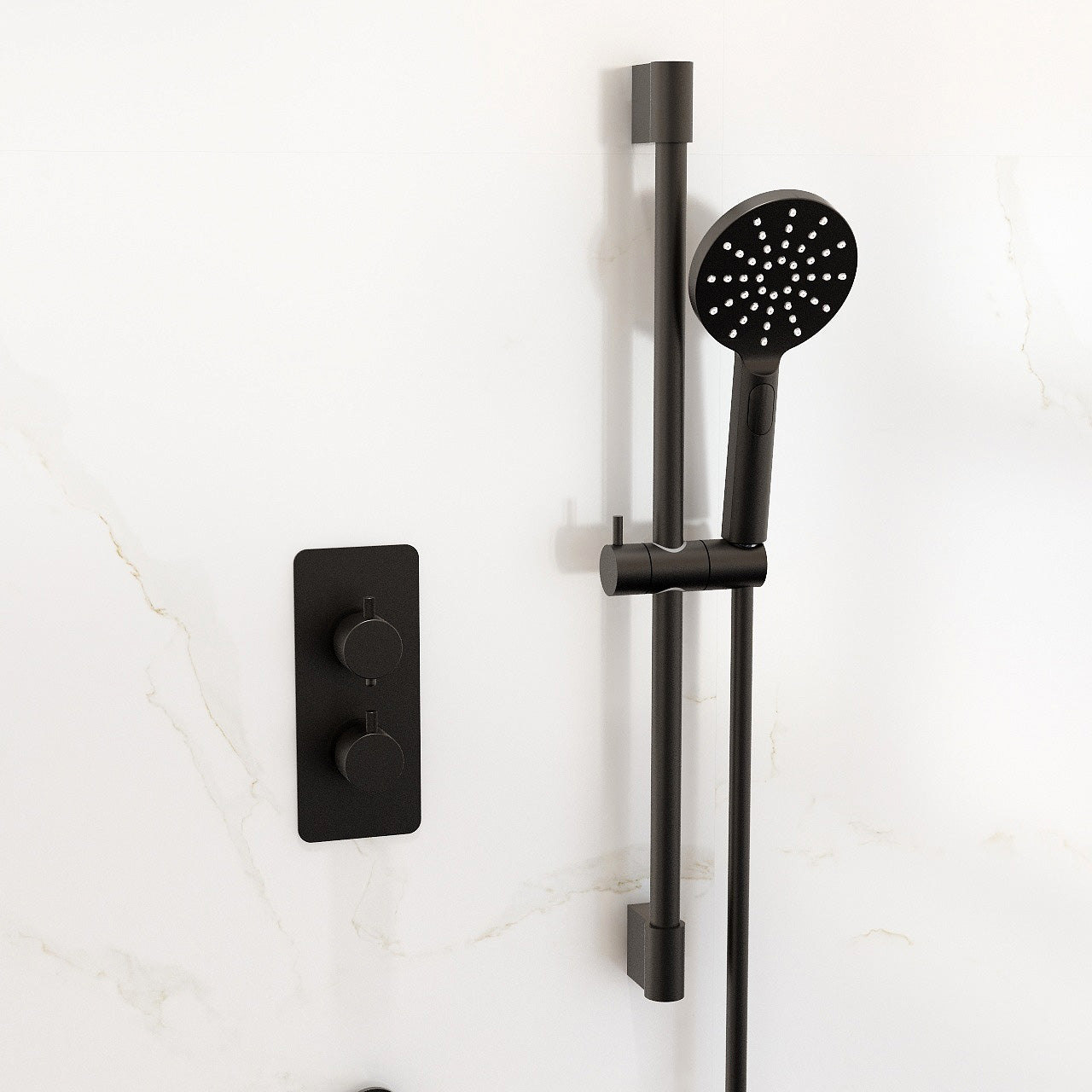 Ravine Slide Rail Only in Matt Black