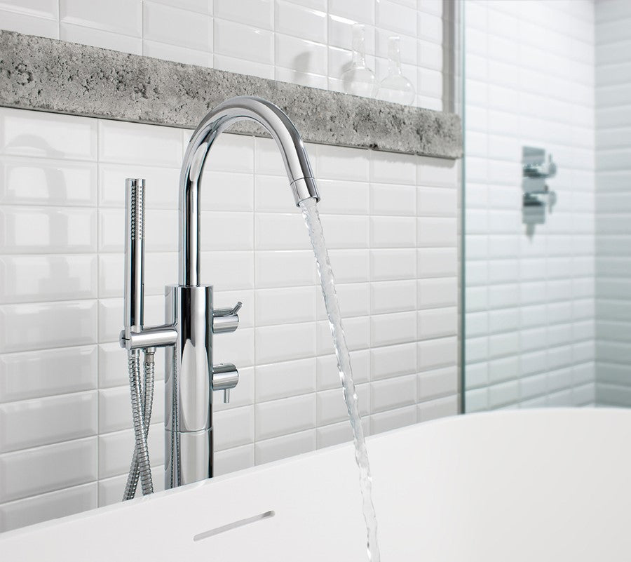 Kai Lever Thermostatic Bath Shower Mixer with Kit