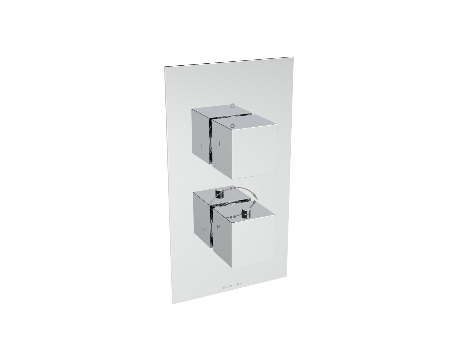 TOOGA 2 way thermostatic shower valve kit