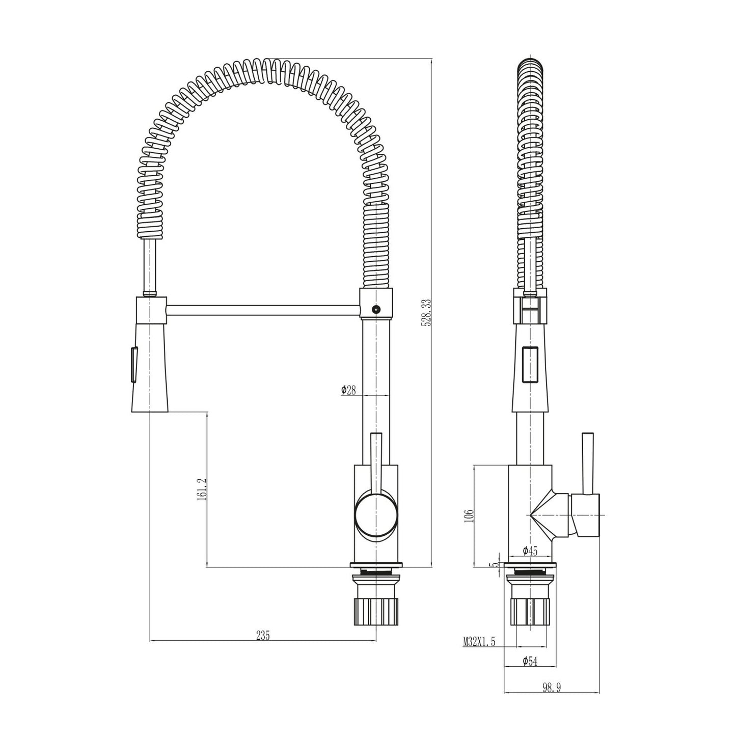 Tirare Kitchen Tap