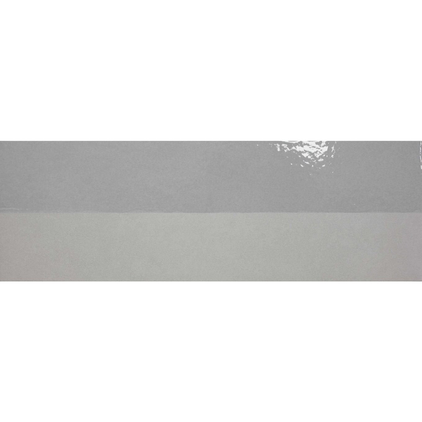 Prezza Silver Decor Line Matt & Glossy Porcelain Brick Tile 100x300mm