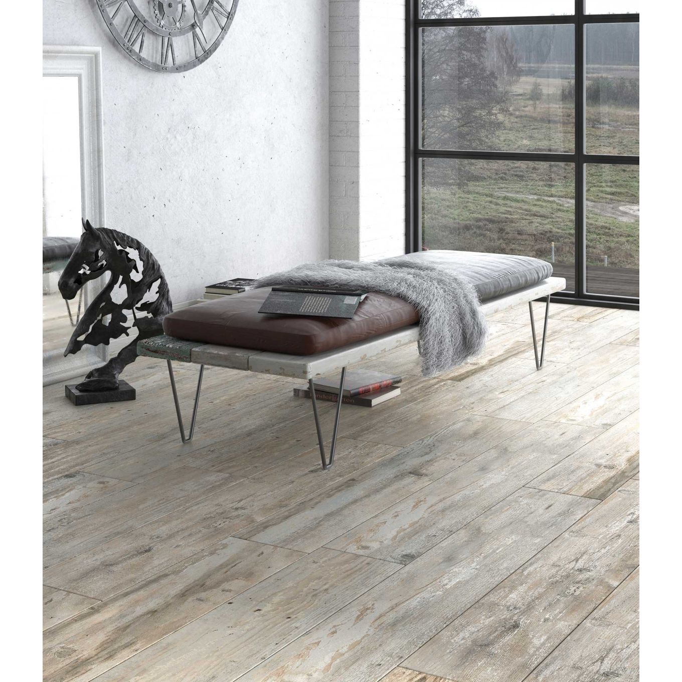 Wildwood Beige Wood Effect Tile 200x1200mm