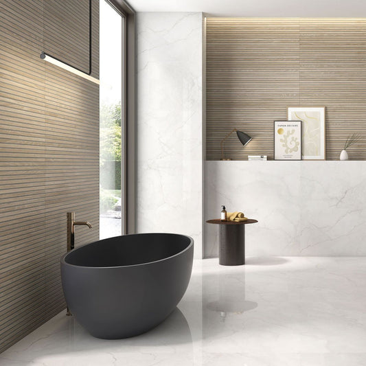 Madera Decor Haya Matt Ceramic Slatted Wood Tile 1200x400mm