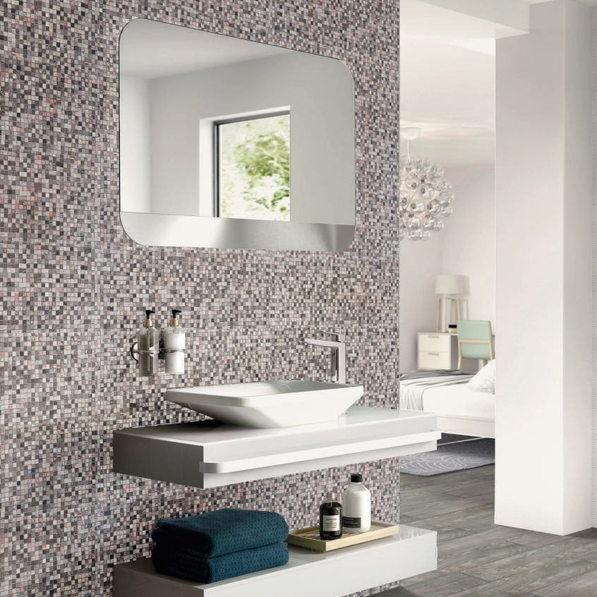 Alesso Grey Gloss Ceramic Tile 900x300mm