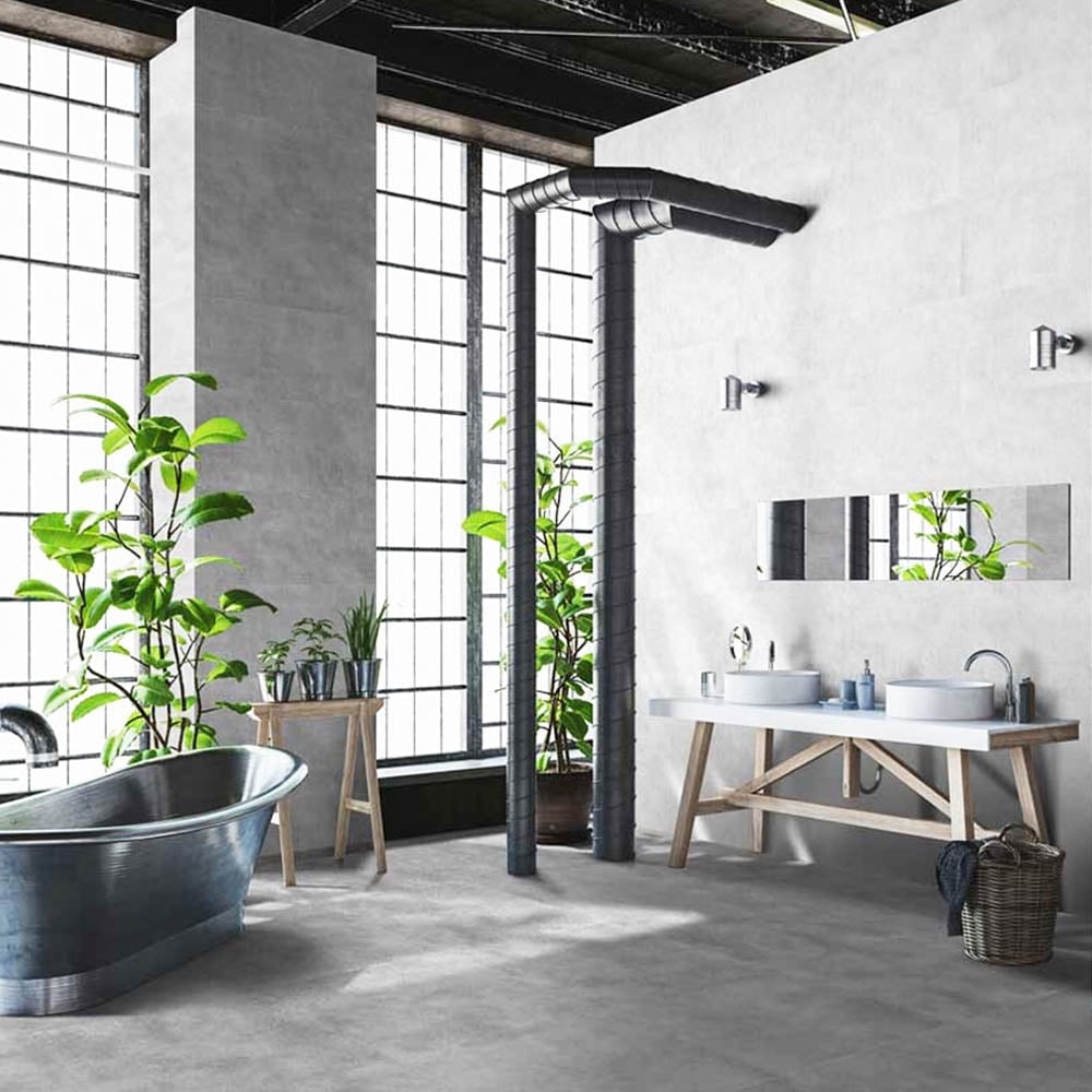 Tempe Acero Ceramic Tile 400x1200mm