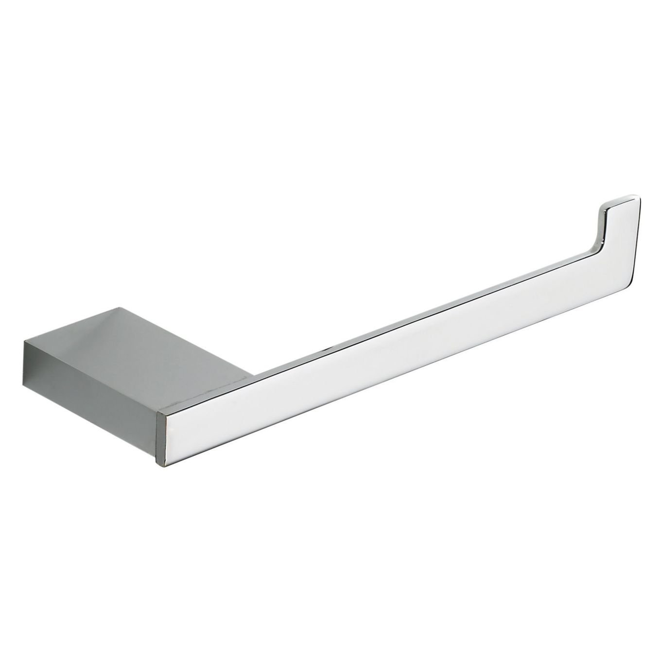 Cubic Chrome Toilet Roll Holder