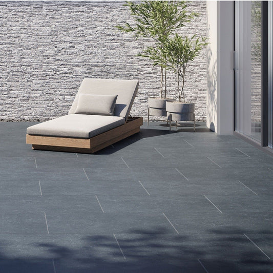 Archimedes Grey Matt Porcelain Tile 320x890mm