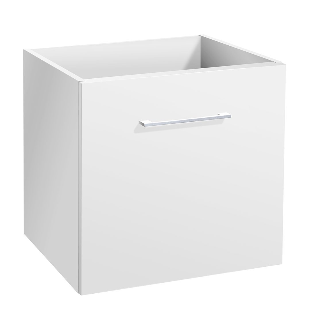 Elegant Haven Lomond 600 Wall Mounted 1 Drawer Gloss White Unit