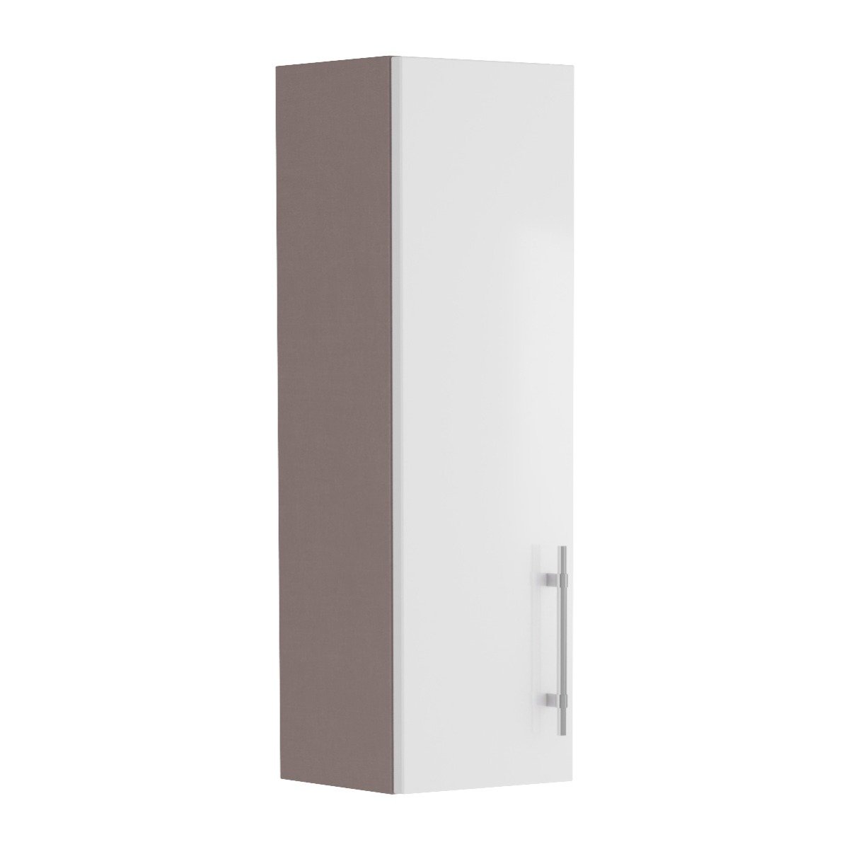 Surrey White Gloss Single Door Fitted Furniture Cabinet 200mm