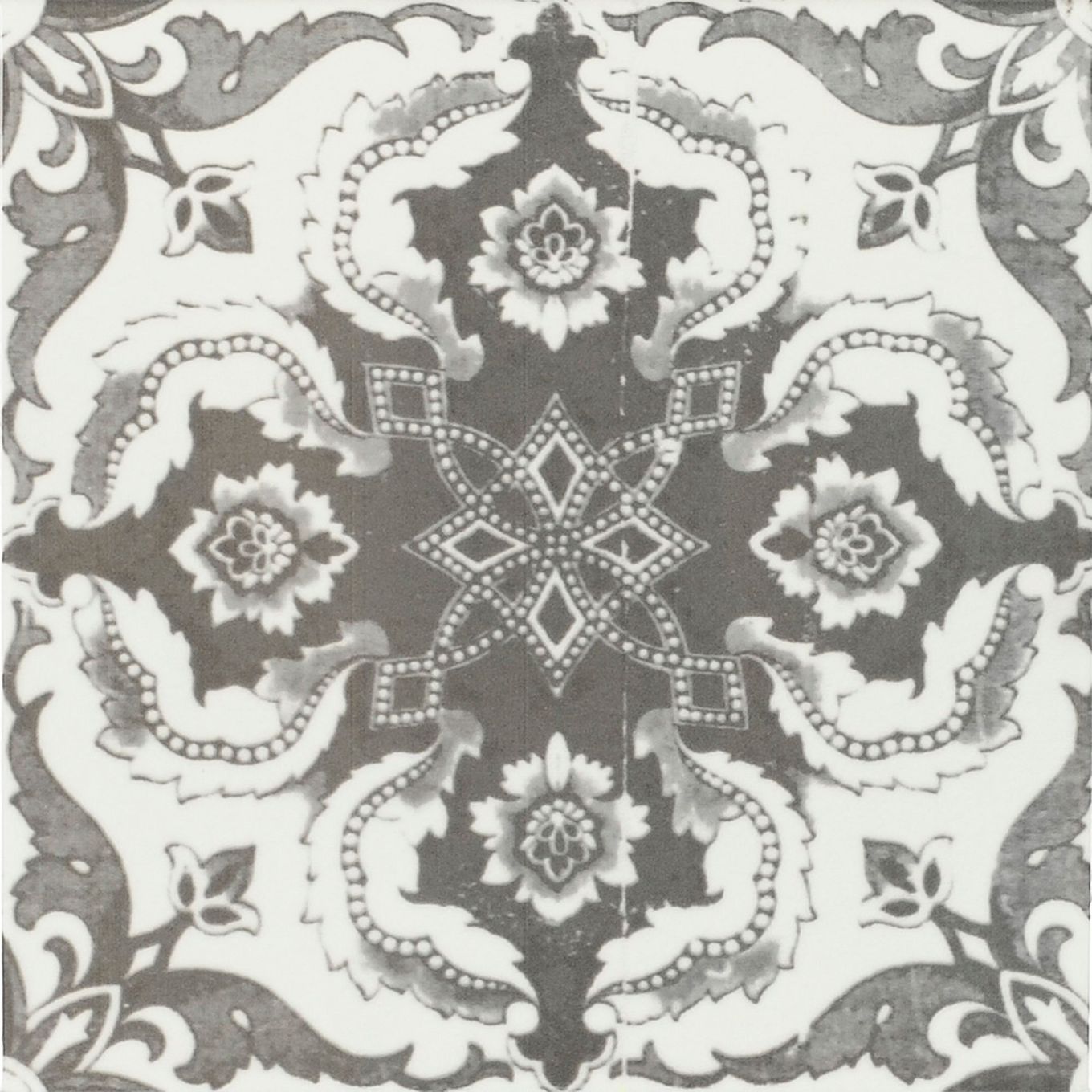 Aramean Matt Grey Porcelain Tile 200x200mm